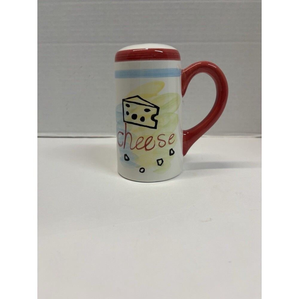 The Main Ingredient Ceramic Parmesan Cheese Shaker Vintage 90s